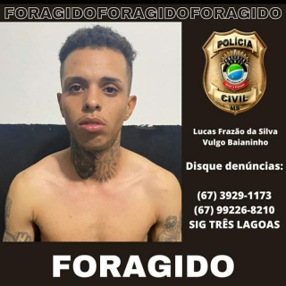 Polícia Civil procura rapaz que matou jovem com tiro na nuca durante briga por pipa em Três Lagoas