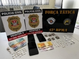 POLÍCIA CIVIL DE PRESIDENTE VENCESLAU PRENDE 03 PESSOAS POR TRÁFICO DE DROGAS