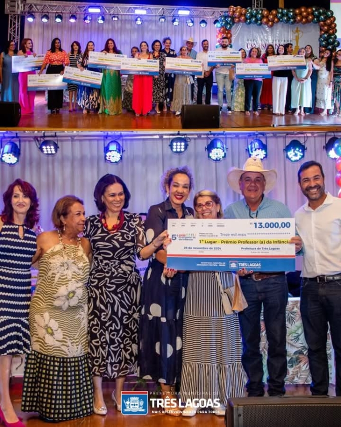 Noite de gala para a Educação Infantil em Três Lagoas!