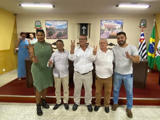 Com 5 votos, Pasqualeto é eleito o novo Presidente da Câmara de Murutinga do Sul