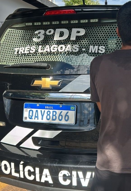 Polícia civil captura foragido do sistema prisional em Três Lagoas