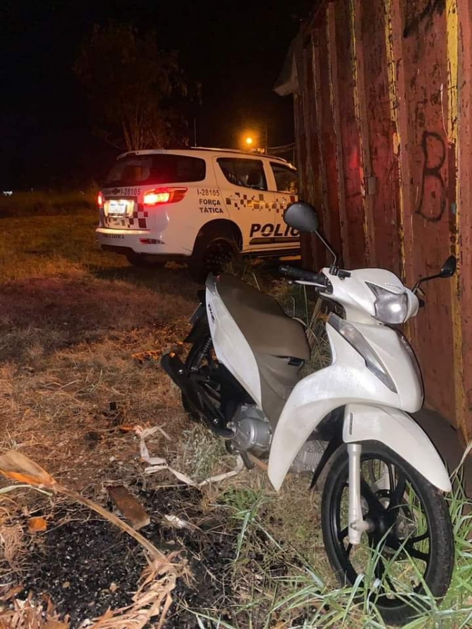 Polícia Militar apreende adolescentes após furto de moto em Andradina