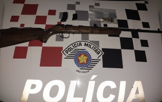 POLICIAIS MILITARES DE ARAÇATUBA PRENDEM HOMEM POR TENTATIVA DE HOMICÍDIO E POSSE ILEGAL DE ARMA