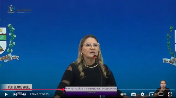 Vereadora Elaine Vogel solicita devolução de emenda de R$ 200 Mil destinada à Casa George Muller de Andradina