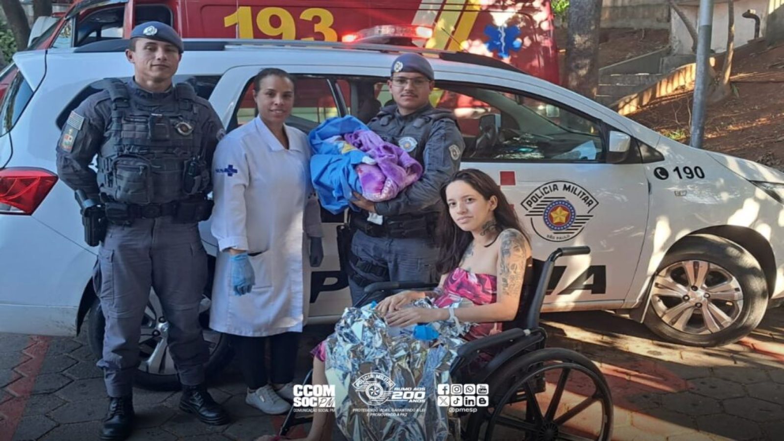 Policiais militares auxiliam parto de emergência e garantem nascimento seguro de bebê na zona leste de São Paulo