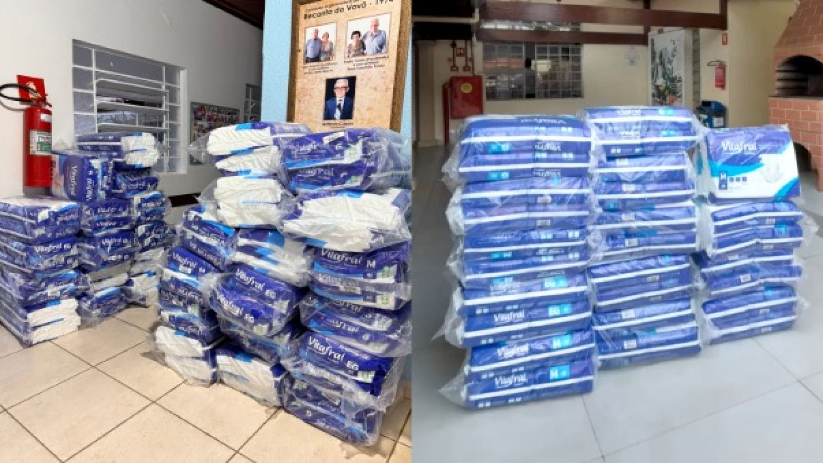 Prefeitura de Birigui doa mais de 5 mil fraldas geriátricas para instituições que atendem idosos