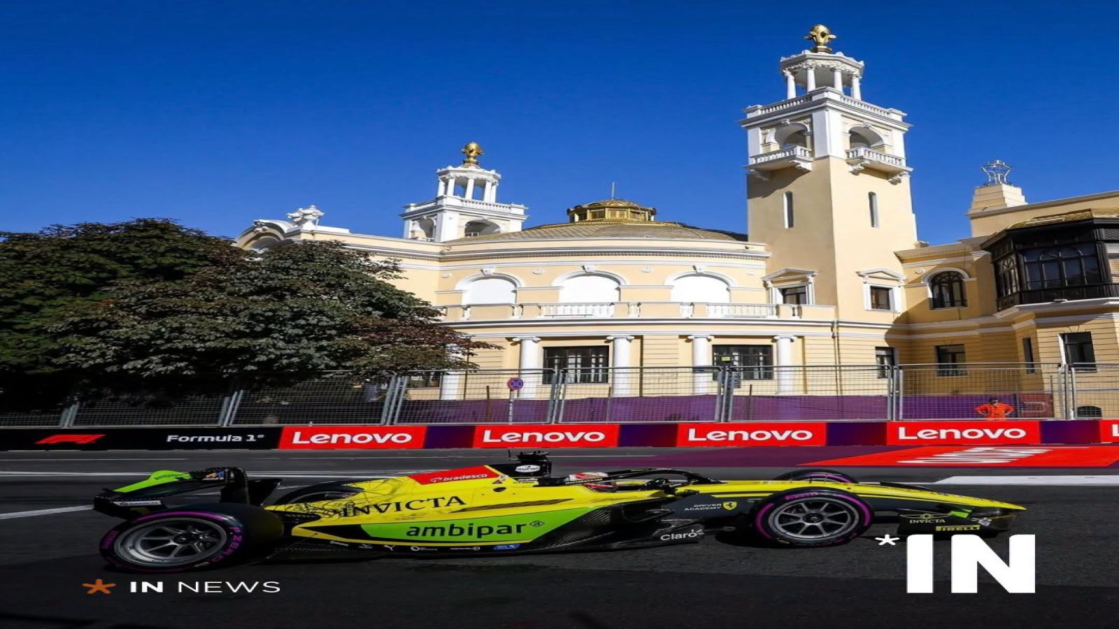 Rafael Câmara vence em Baku e amplia liderança na reta final da F2
