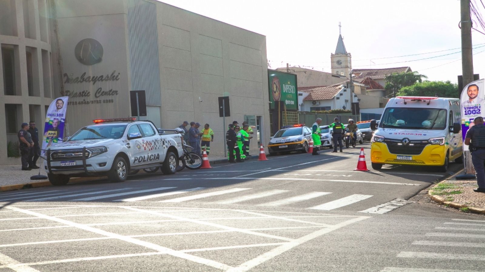Ação reúne órgãos de Trânsito e Segurança Pública em Andradina para orientar motoristas