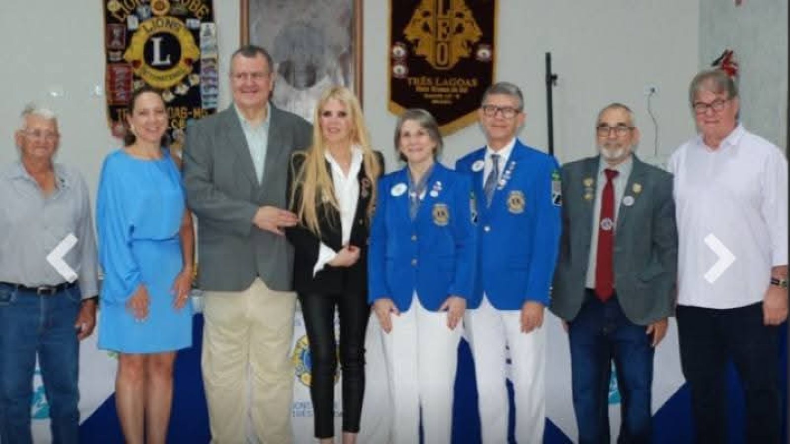 Lions Clube de Três Lagoas empossa diretoria com a presença marcante do Governador do Distrito LC 8, C.L. MJF Djalma Quinellato