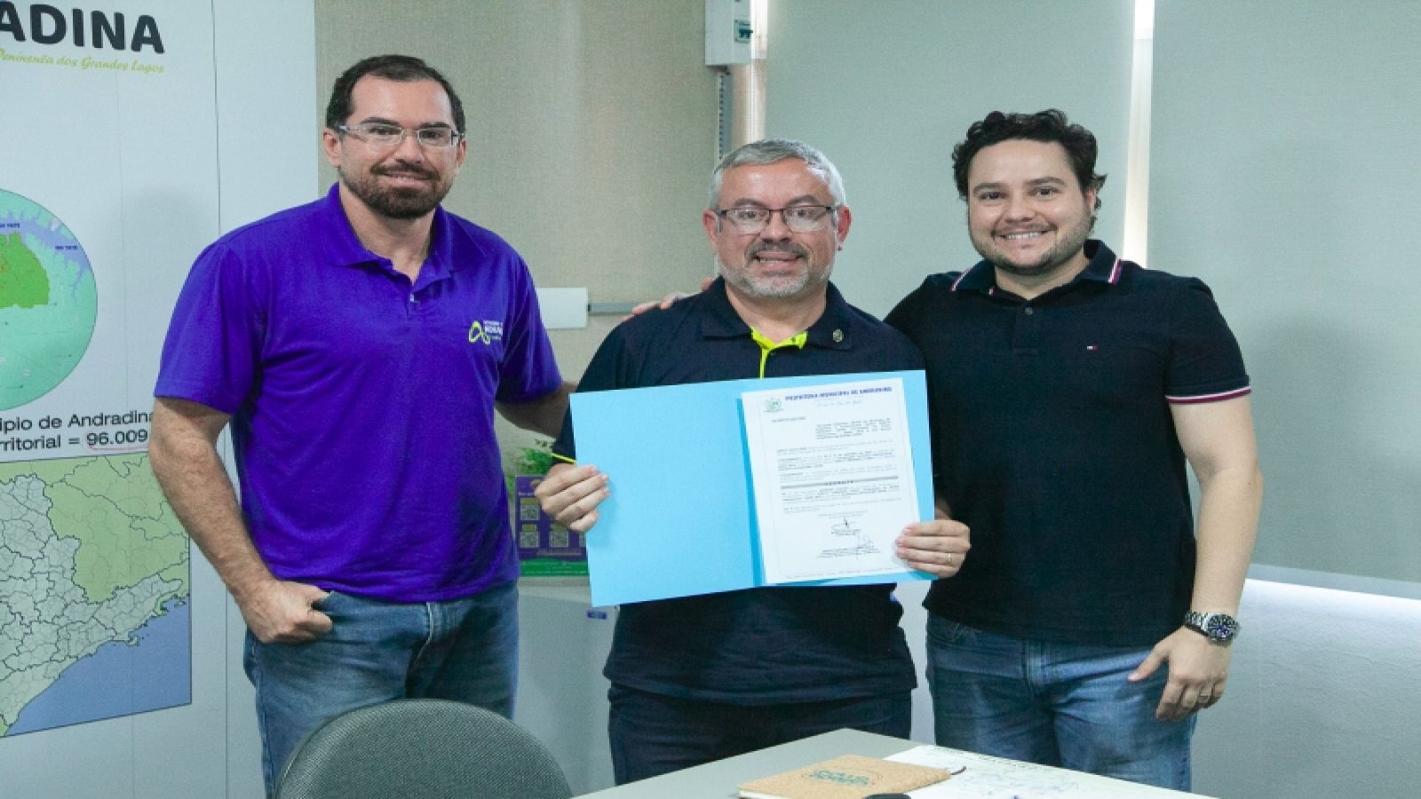 Governador do Rotary, Eurico Fernando Vieira, realiza visita oficial a Andradina