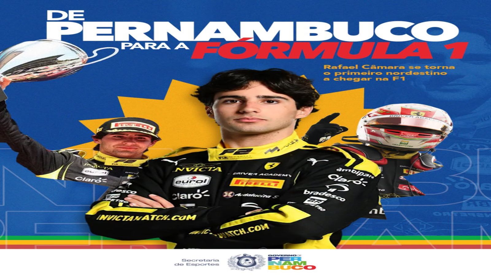 Rafael Câmara é anunciado pela Haas e disputará a Fórmula 1 em 2027