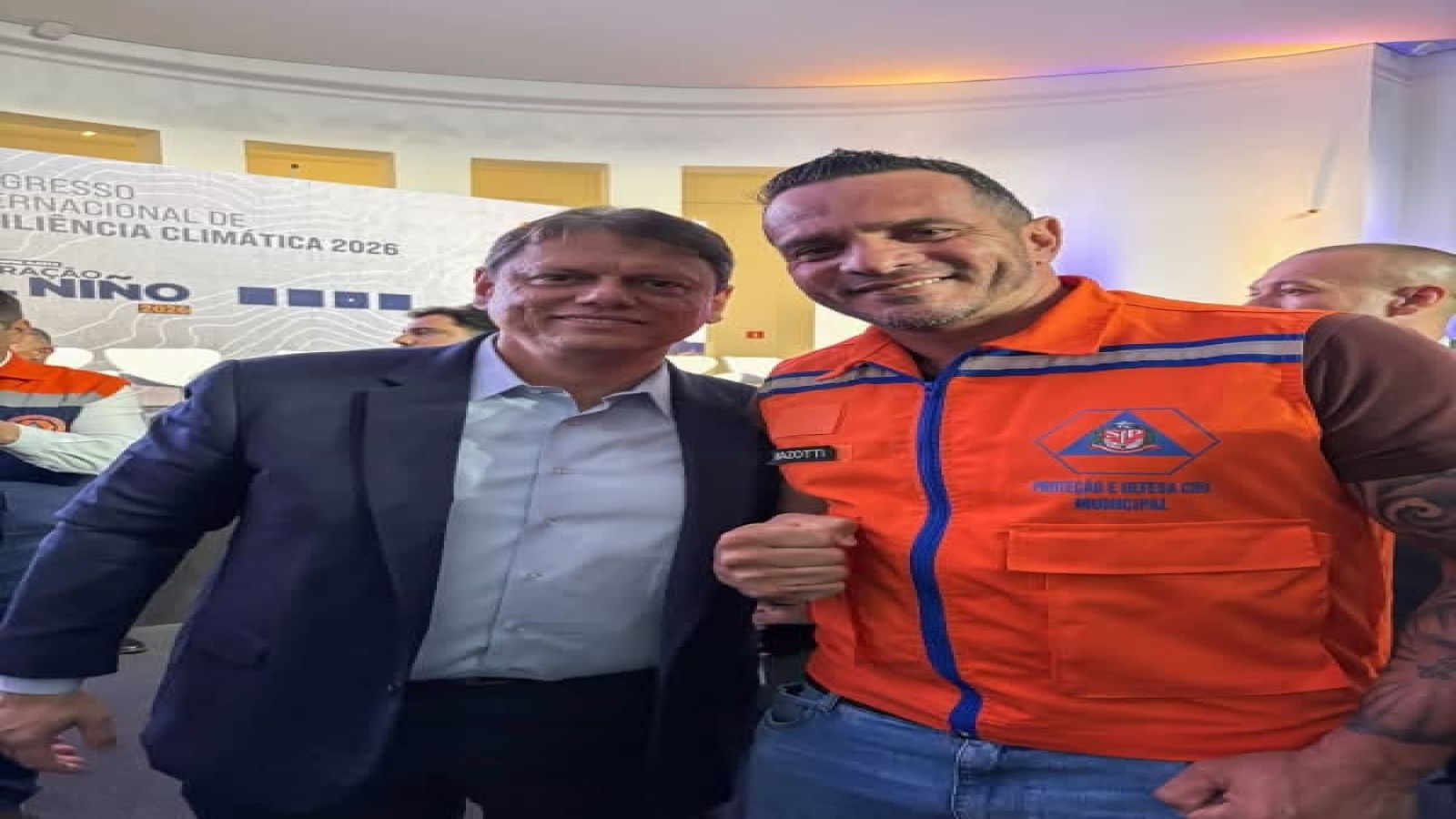 Defesa Civil de Andradina participa do III Congresso Internacional de Resiliência Climática em São Paulo