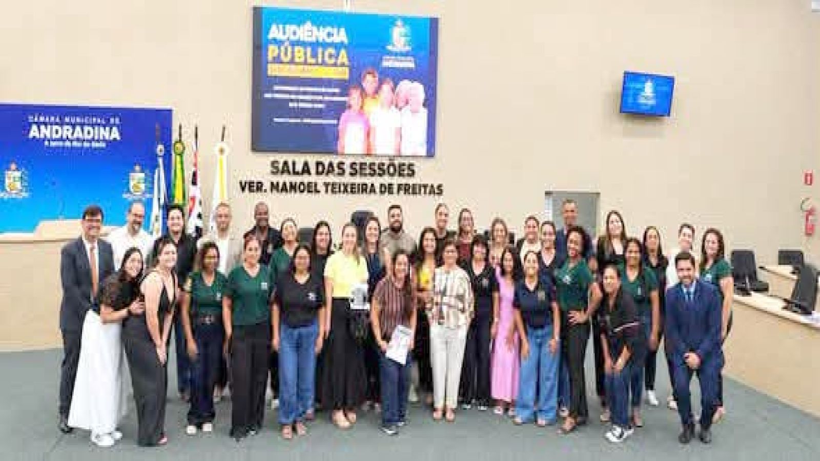 Audiência pública na Câmara de Andradina debate destinação parte do IR a fundos municipais 