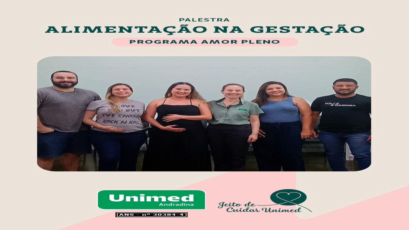 UNIMED ANDRADINA FAZ PALESTRA SOBRE ALIMENTAÇÃO NA GESTAÇÃO