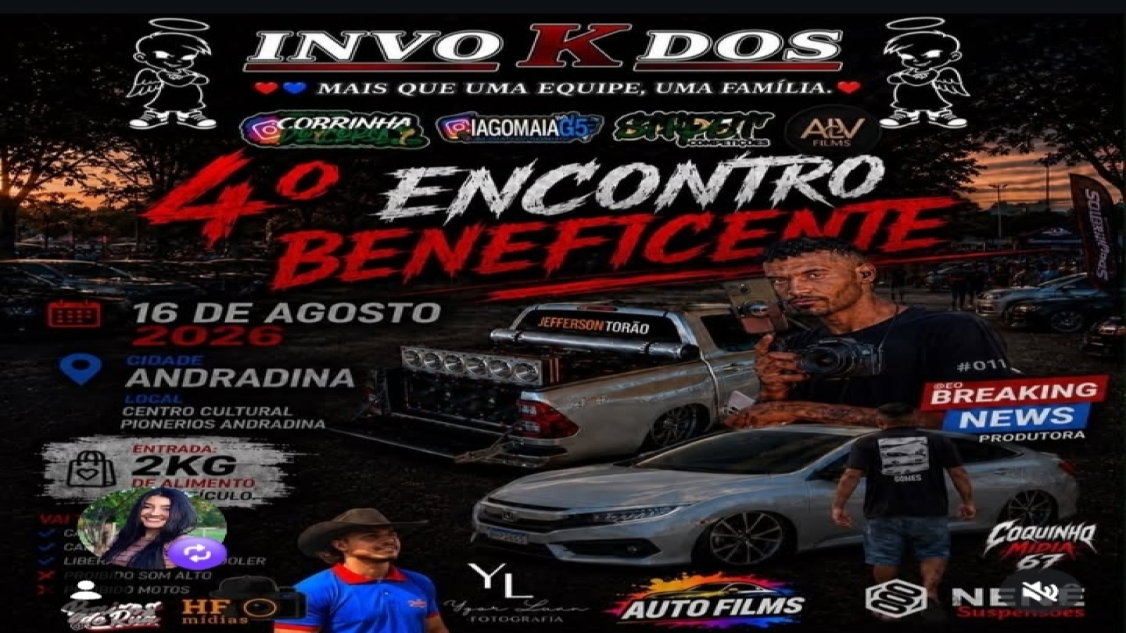 Domingo tem corrida, encontro de motos e grande evento automotivo
