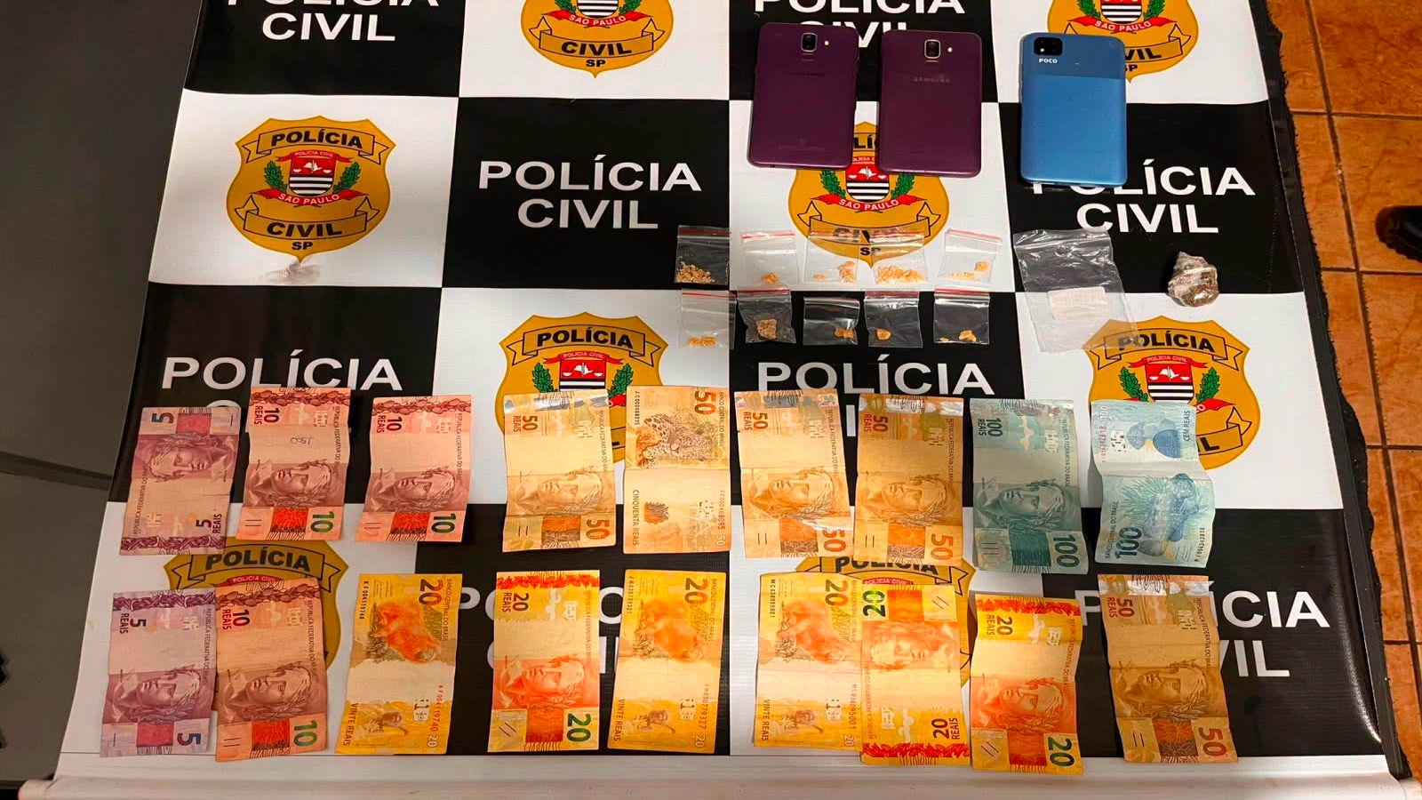Polícia Civil de Mirandópolis com apoio da PM prende indivíduo por tráfico de drogas 
