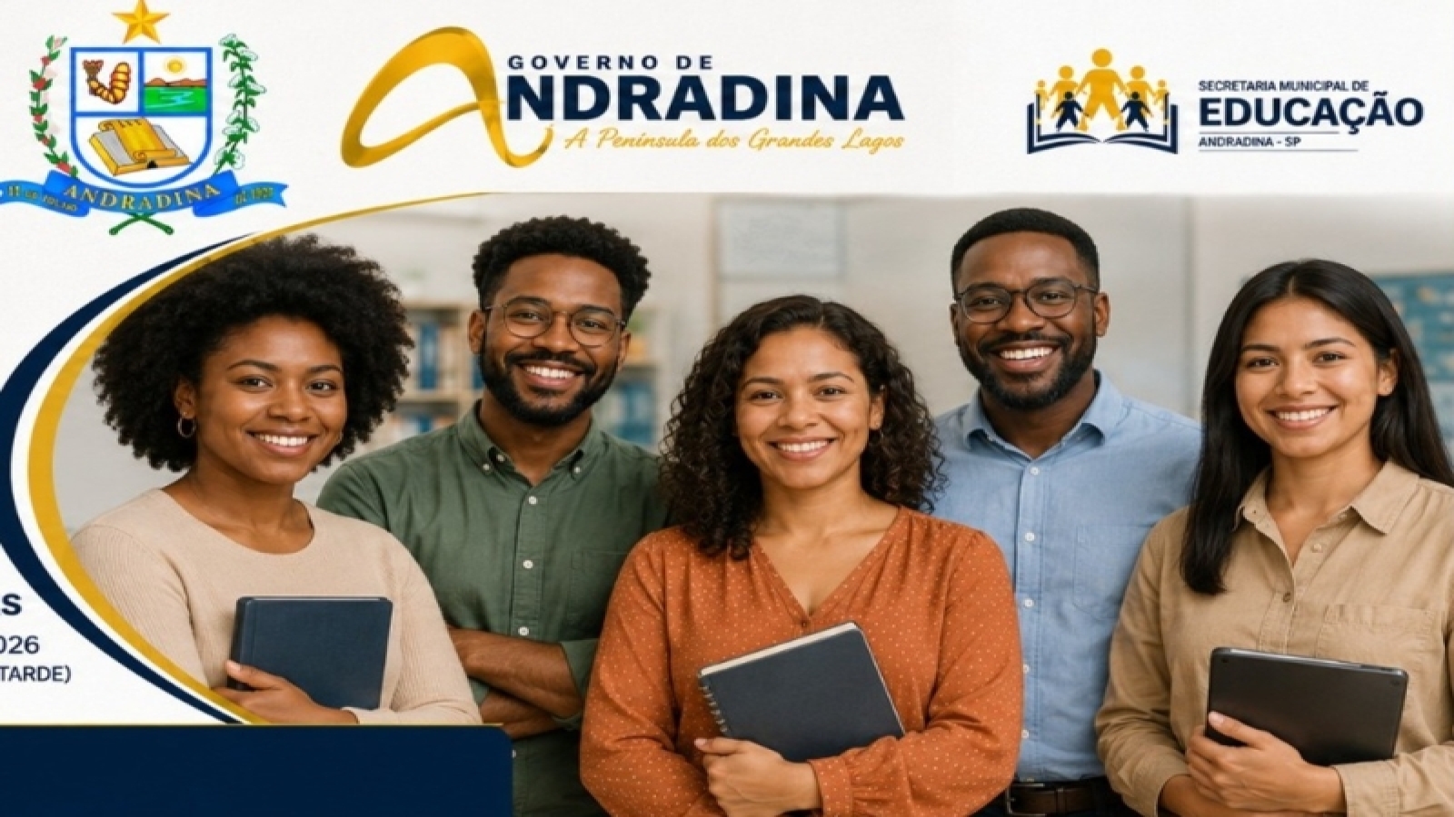 Novo Governo de Andradina abre Concurso Público para a Educação