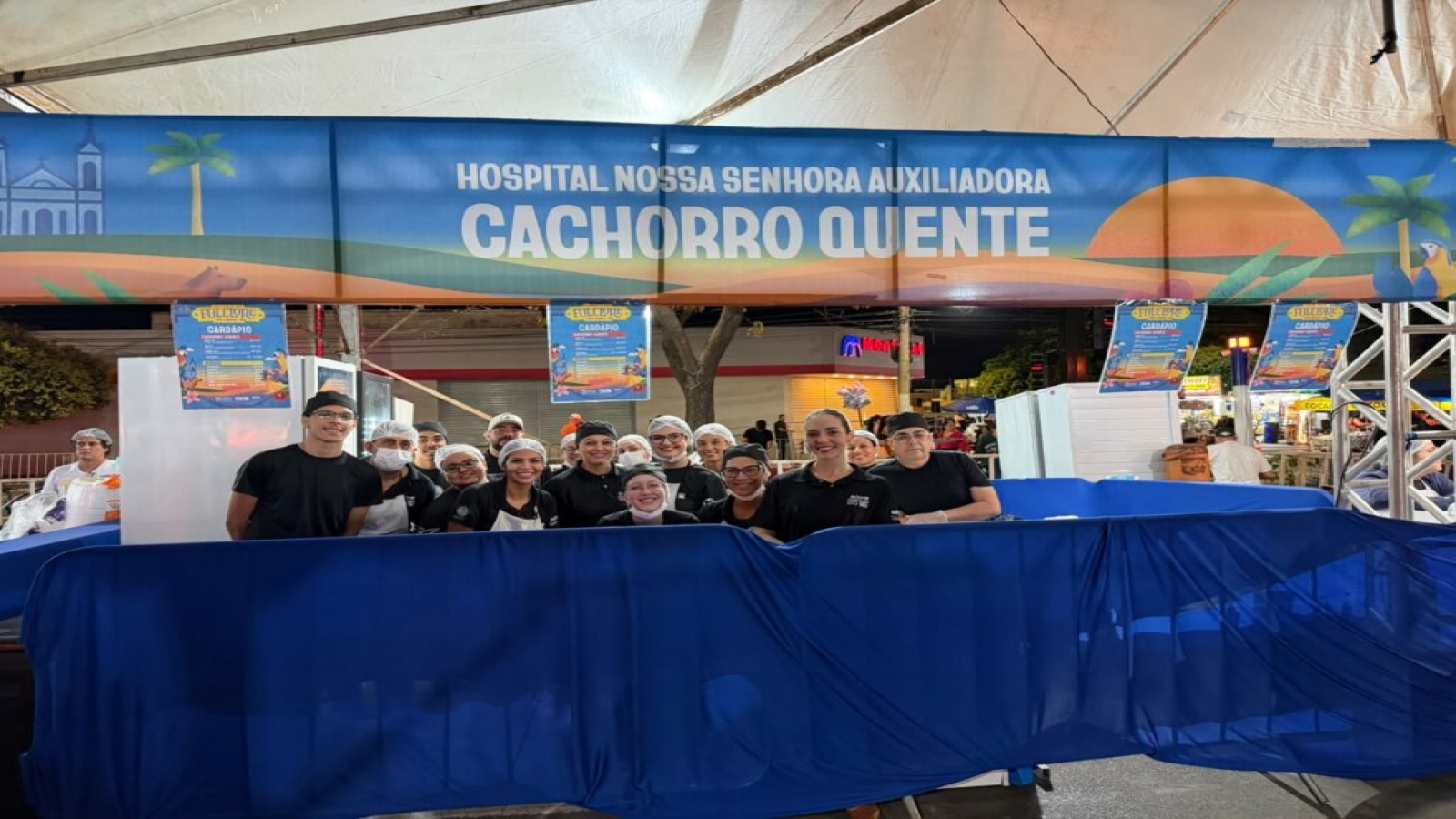 Em Três Lagoas Hospital Auxiliadora participa da 36ª Festa do Folclore com apoio de colaboradores e empresas parceiras