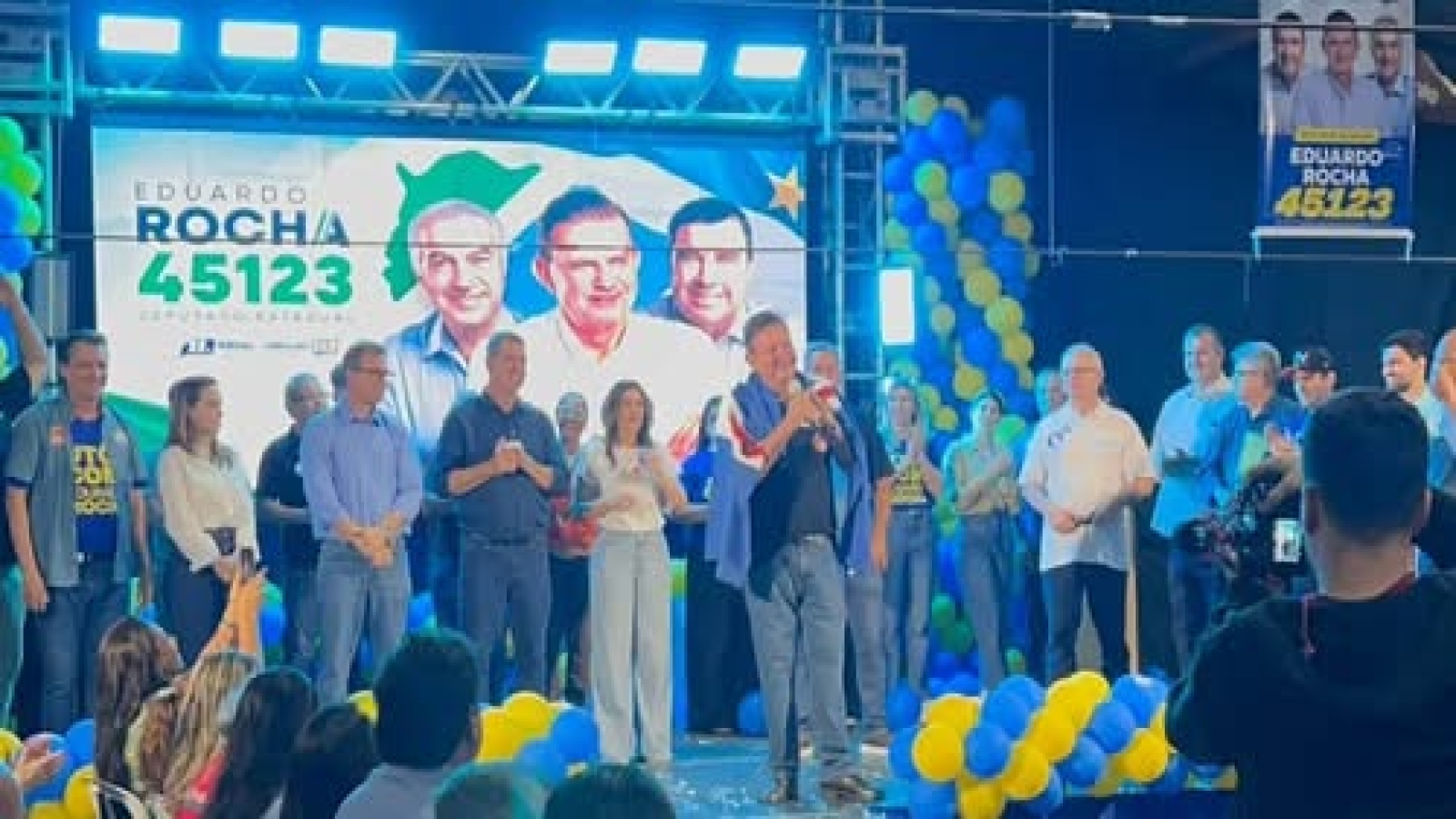 Eduardo Rocha lança campanha em Três Lagoas com apoio de lideranças